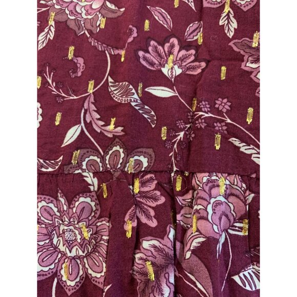 Womens Lane Bryant Peasant Dress Size 18 Off Shoulder Midi Length A-line 6850 - Picture 6 of 15